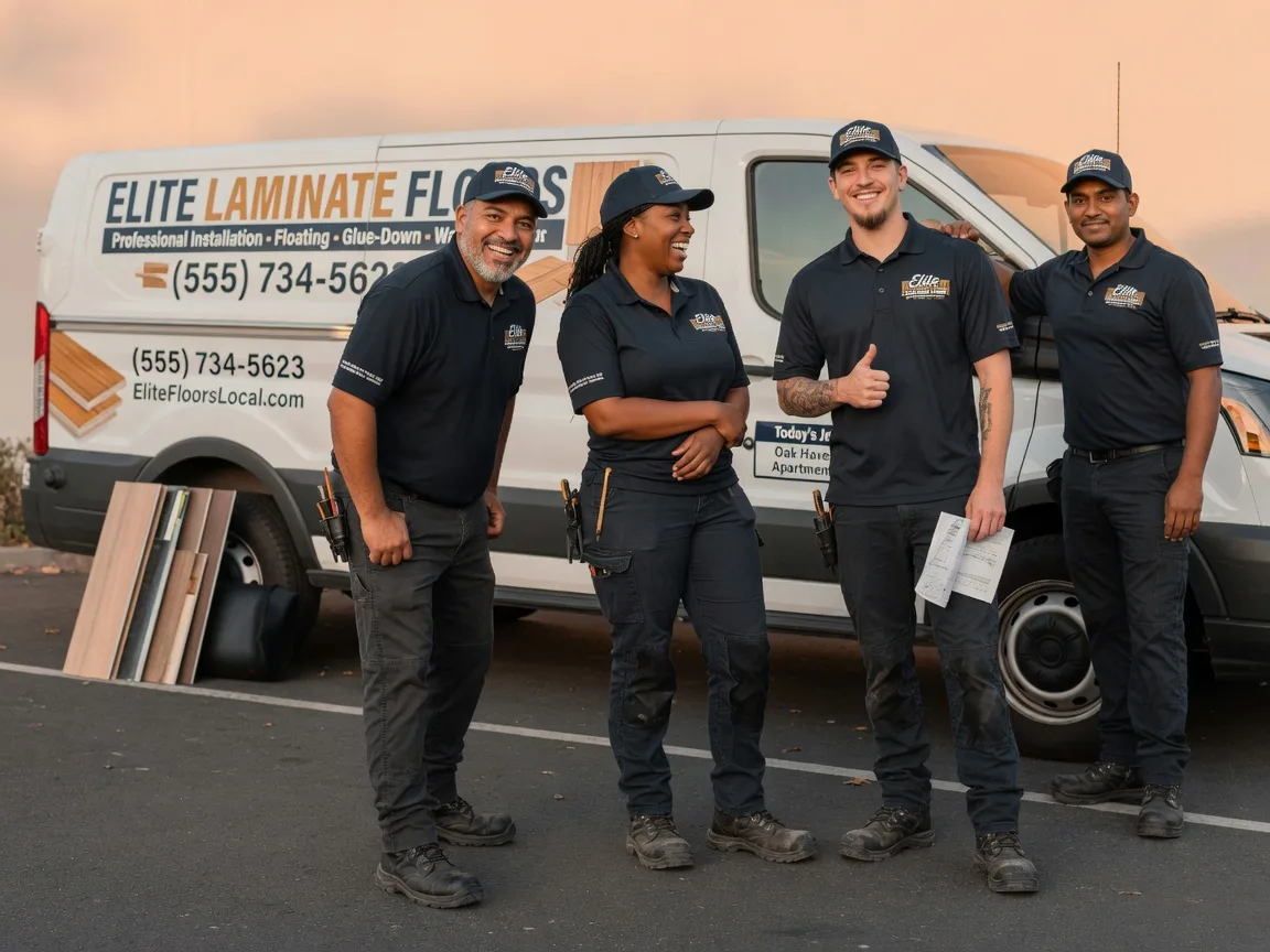 Laminate flooring installation company in Parkersburg, IA